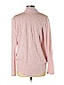 Lace & Mesh Pink Long Sleeve Top Size L - photo 2