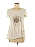 Maurices Ivory Short Sleeve Top Size M - photo 1