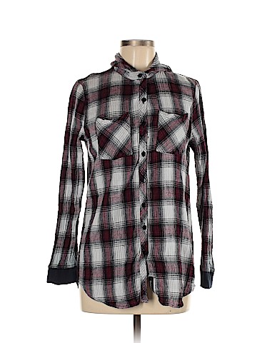 Tolani Long Sleeve Button-Down Shirt (view 1)