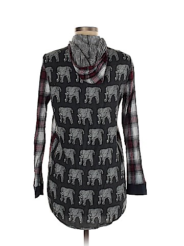 Tolani Long Sleeve Button-Down Shirt (view 2)