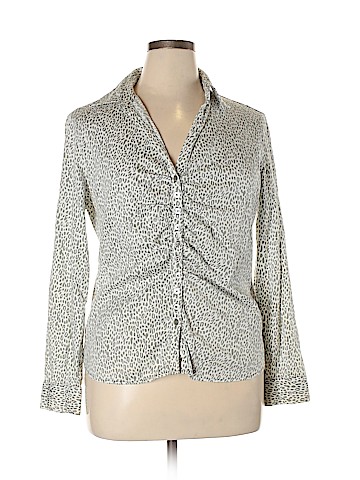 New York & Company Long Sleeve Blouse (view 1)