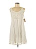 Jodifl 100% Rayon Ivory Casual Dress Size M - photo 1