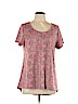 Lularoe Pink Short Sleeve T-Shirt Size L - photo 1