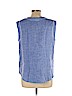 Vineyard Vines 100% Linen Blue Short Sleeve Blouse Size L - photo 2