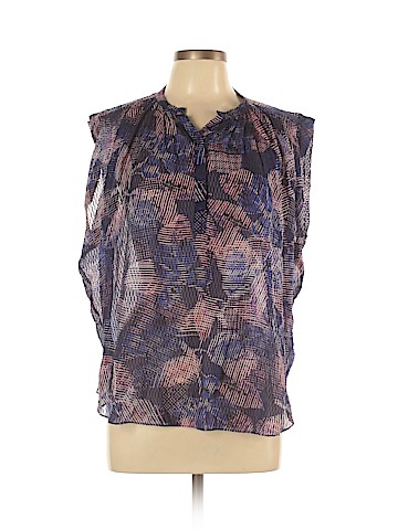 Rebecca Taylor Sleeveless Silk Top (view 1)