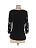 Deletta Black 3/4 Sleeve Blouse Size S - photo 2