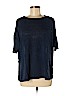 Purejill Blue Short Sleeve Top Size M (petite) - photo 1
