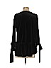 Halogen Black Long Sleeve Top Size S (petite) - photo 2