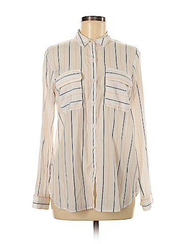 Express Long Sleeve Button-Down Shirt (view 1)