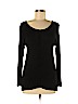 Cable & Gauge 100% Rayon Black Long Sleeve Top Size M - photo 1
