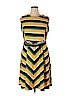 Phase Seven Yellow Casual Dress Size 14 - photo 1