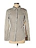 Caslon 100% Cotton Ivory Long Sleeve Button-Down Shirt Size M - photo 1