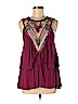 Free People Pink Sleeveless Blouse Size M - photo 1