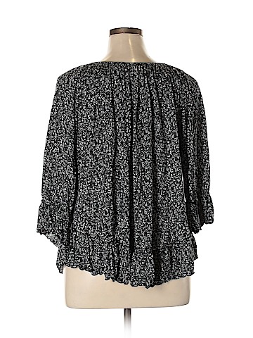 Faded Glory 3/4 Sleeve Top (view 2)