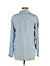 A New Day 100% Rayon Blue Long Sleeve Blouse Size M - photo 2