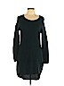 Ann Taylor LOFT Green Casual Dress Size L - photo 1