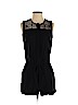 Ann Taylor LOFT 100% Rayon Black Romper Size S (petite) - photo 1