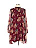 Bailey Blue 100% Polyester Burgundy Casual Dress Size M - photo 1