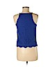 Monteau Blue Sleeveless Blouse Size M - photo 2