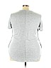 Ann Taylor Gray Short Sleeve T-Shirt Size XXL - photo 2