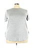 Ann Taylor Gray Short Sleeve T-Shirt Size XXL - photo 1