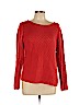 J. Crew Factory Store 100% Cotton Orange Pullover Sweater Size L - photo 1