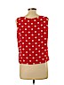 Outfit JPR 100% Silk Red Sleeveless Silk Top Size L - photo 2