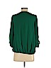 Charming Charlie 100% Polyester Green 3/4 Sleeve Blouse Size S - photo 2