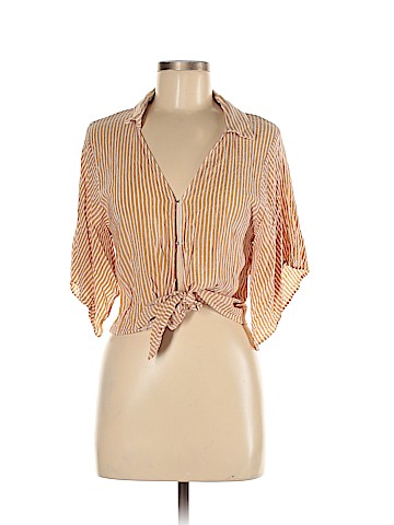 Bershka 3/4 Sleeve Blouse (view 1)