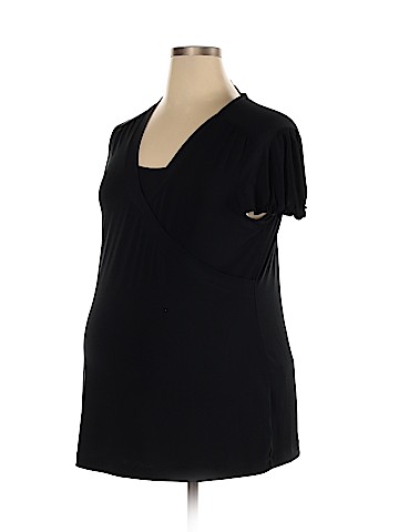 Duo Maternity Short Sleeve Top (view 1)