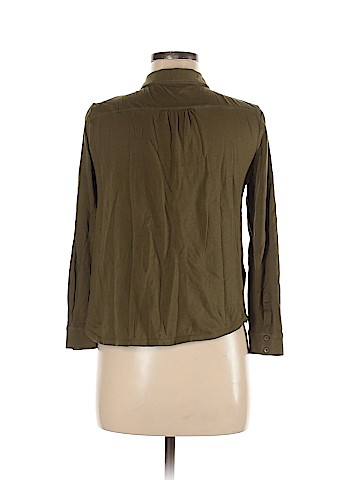 Ann Taylor LOFT Long Sleeve Button-Down Shirt (view 2)