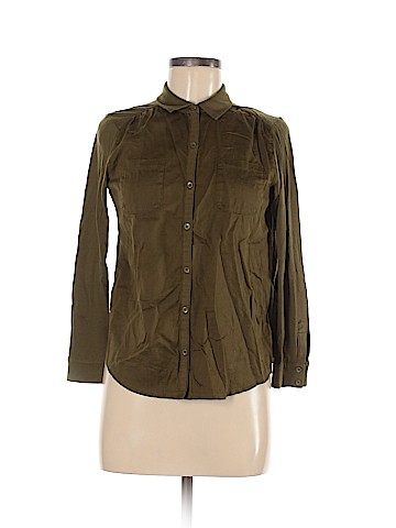 Ann Taylor LOFT Long Sleeve Button-Down Shirt (view 1)