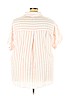 Jane and Delancey 100% Cotton Pink Short Sleeve Button-Down Shirt Size 3X - photo 2