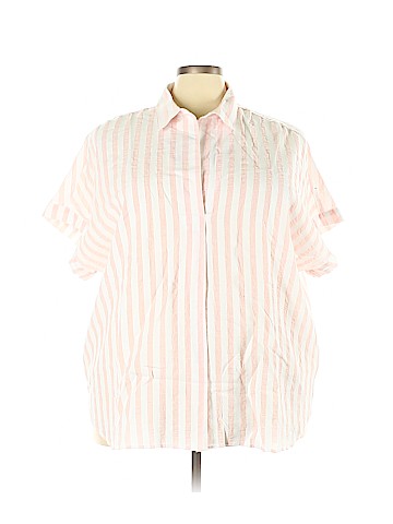 Jane and Delancey Short Sleeve Button-Down Shirt (view 1)