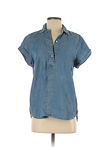 J. Crew Factory Store Short Sleeve Blouse (view 1)