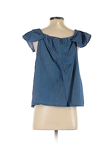 J. Crew Factory Store Short Sleeve Blouse (view 2)