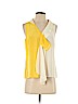 Maeve Yellow Sleeveless Blouse Size 4 - photo 1