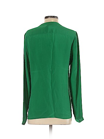 Banana Republic Long Sleeve Silk Top (view 2)