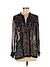 Dolan 100% Polyester Black Long Sleeve Blouse Size M - photo 1