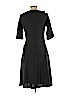 Unbranded 100% Acrylic Gray Casual Dress Size 12 - photo 2