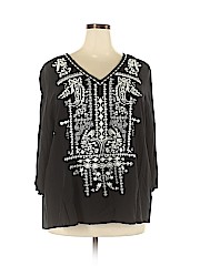 Solitaire Long Sleeve Blouse