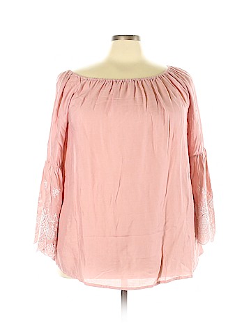 Rainbow Long Sleeve Blouse (view 1)