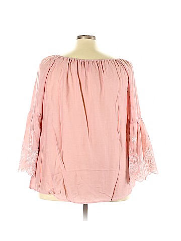 Rainbow Long Sleeve Blouse (view 2)