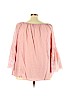 Rainbow 100% Rayon Pink Long Sleeve Blouse Size 3X - photo 2
