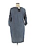 Jane and Delancey Blue Casual Dress Size 3X - photo 2