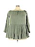 Cozy Casuals 100% Rayon Green Long Sleeve Blouse Size 3X - photo 1