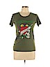 Ed Hardy 100% Cotton Green Short Sleeve T-Shirt Size L - photo 1