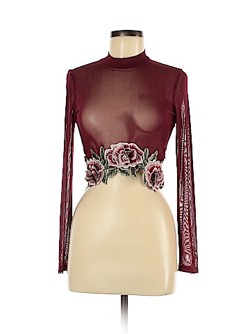 Charlotte Russe Long Sleeve Top (view 1)