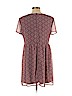 As U Wish 100% Polyester Burgundy Casual Dress Size L - photo 2