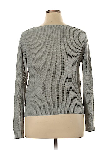 Woven Heart Pullover Sweater (view 2)